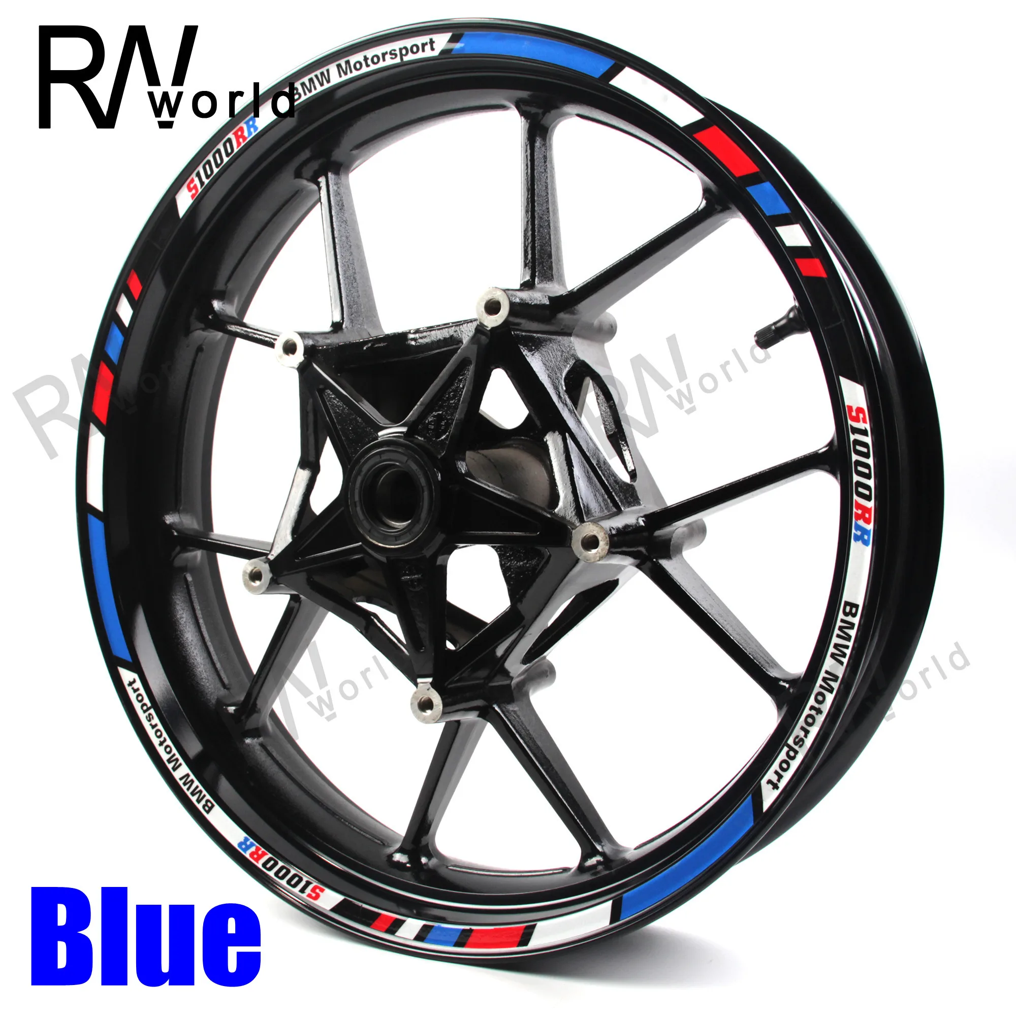 1 шт. 17-дюймовая наклейка на обод колеса мотоцикла для BMW S1000RR S 1000 RR