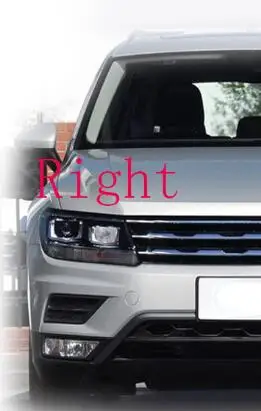 

lampshade Headlight lamp cover Lens lamp protection case Headlight glass cover for Volkswagen Tiguan 2017-2018 lens transparent