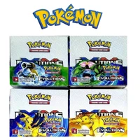 324pcsbox pokemon game card sun moon evolution sword shield hidden fate trading card collection toys