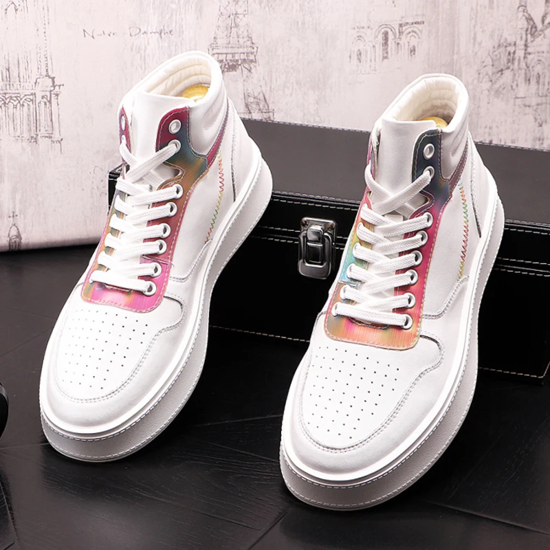 

2121 Designer New Men Dazzling Color Mix Original Platform Causal Shoes Moccasins Loafers Sports Walking Skateboard Sneakers