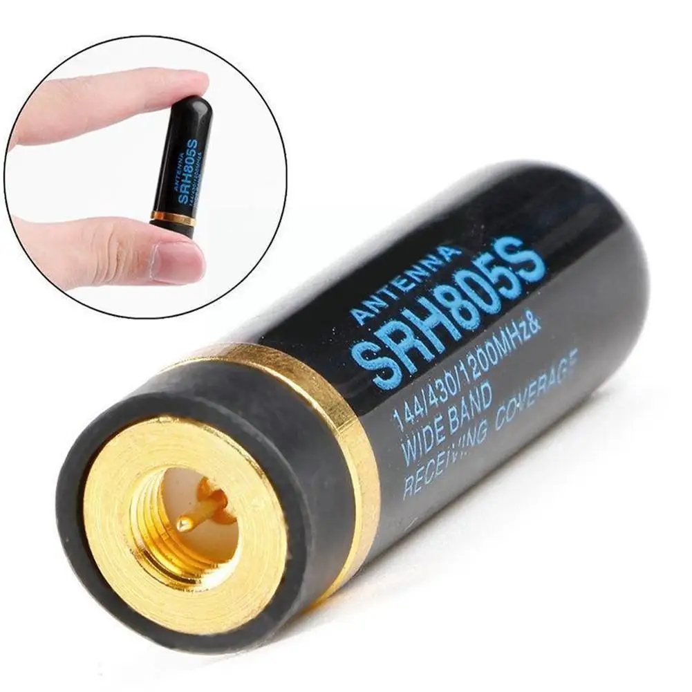 

10W Dual Band SRH805S SMA-F Female Antenna For Baofeng UV-5RE BF-888s SMA KGUVD1P GT-3 UV-5R TGUV2 Antennas UV-5RA Radio T0C2
