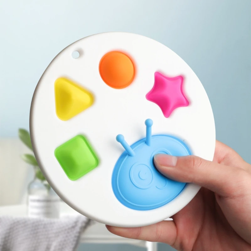 

Infant Baby Sensory Toys, Montessori Exercise Board Game, Colorful Early Intelligence Development Training Game 066B