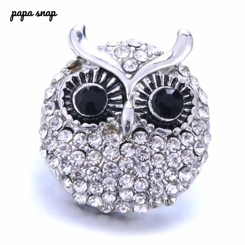 1 шт. новые большие застежки для ювелирных изделий с кристаллами в виде совы