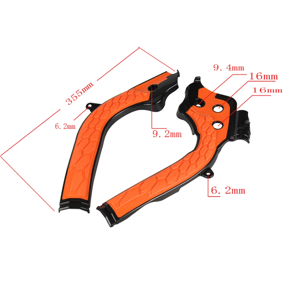 

Motorcycle Frame Guards For TC125 FC250 FC350 FC450 SX125 SX150 SX250 SX350 SX450 2016-2018 Frame Protection
