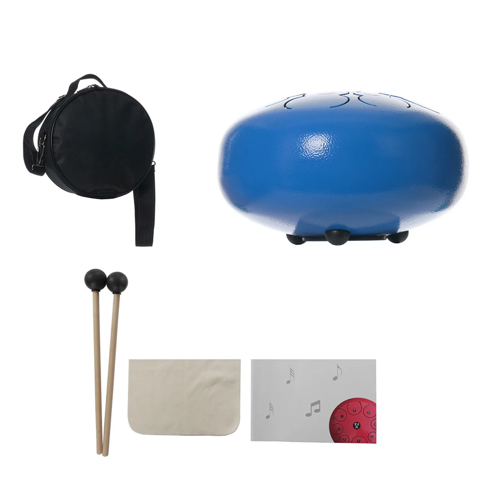 

1pc 8 "Steel Tongue with Travel Bag Music Book Gift for Boys