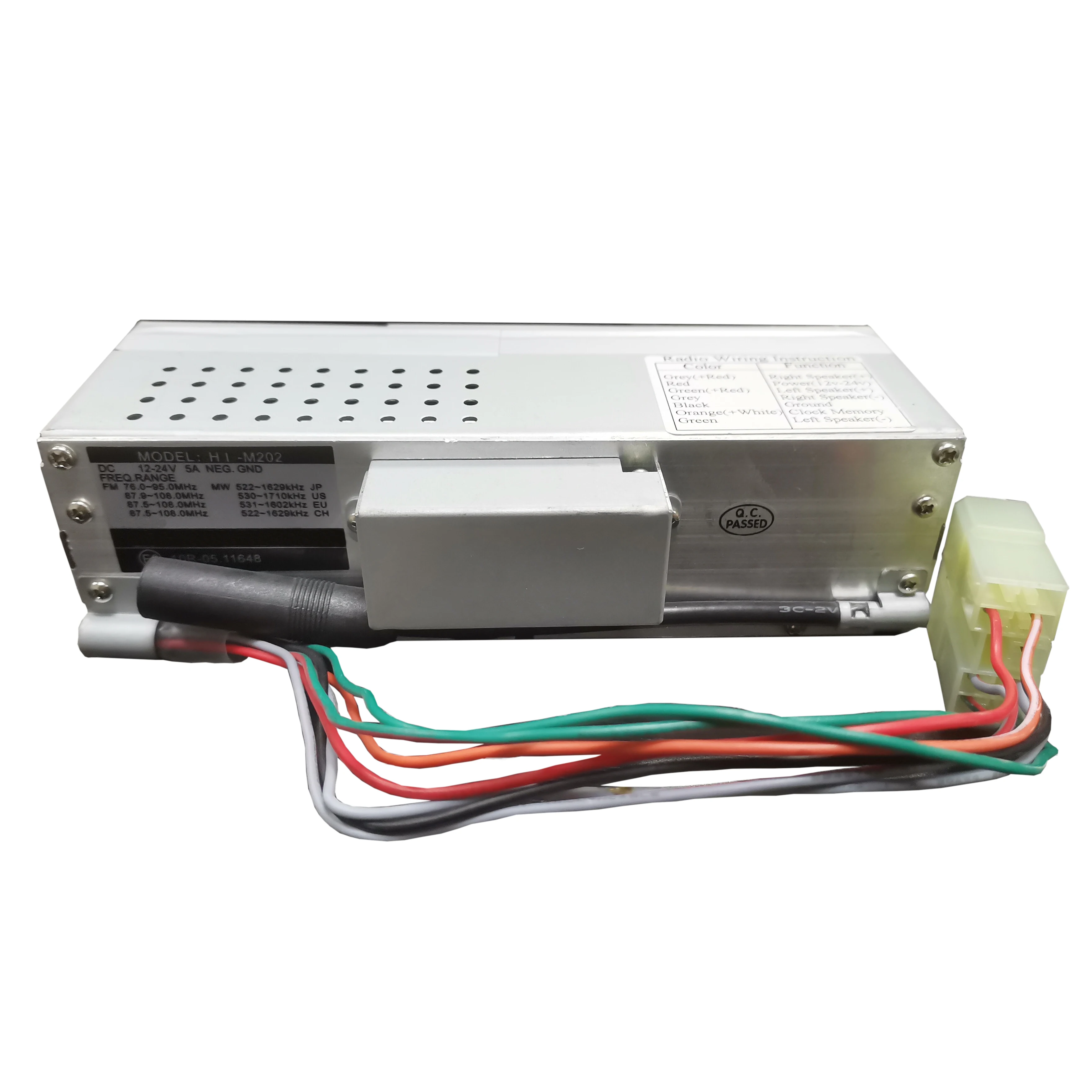 HIDAKA 12V 24V In-Dash 1 DIN HI-M202 радио зарядки телефона Bluetooth USB AUX FM MP3 Динамик плеер
