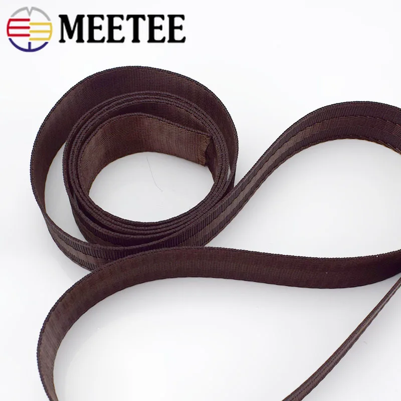 Meetee 44 метра 25-38 мм полиэстер нейлоновые лямки ленты DIY Безопасность сиденье