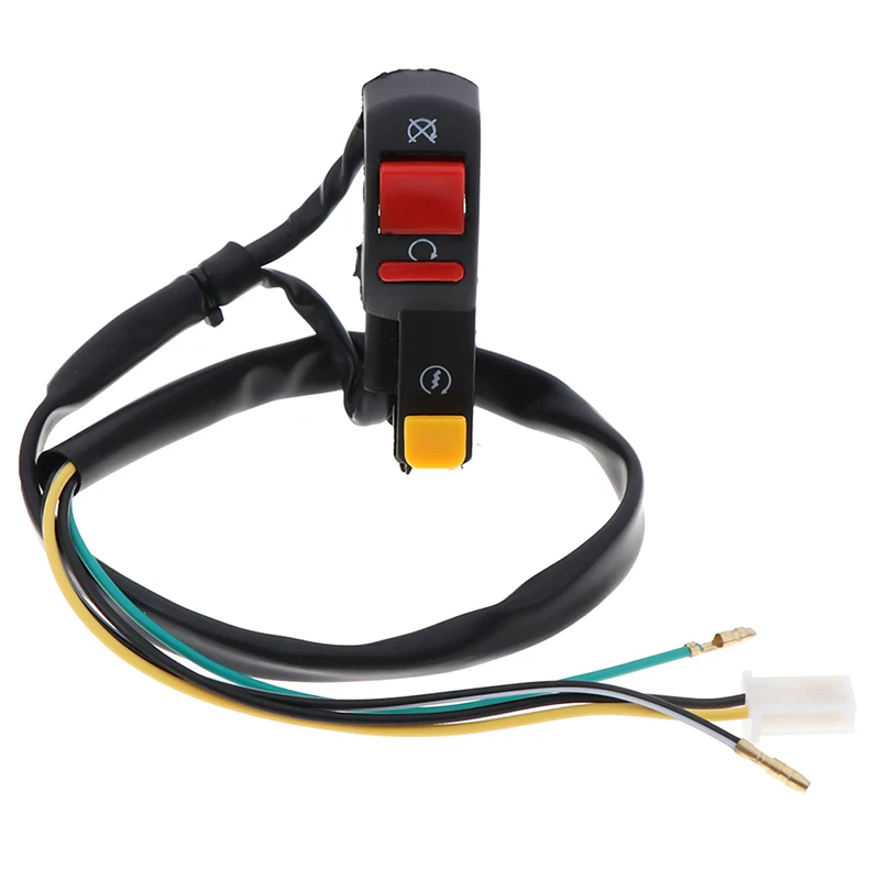 Переключатель мотоцикла 22 мм 7/8 &quot электрический стартер кнопка