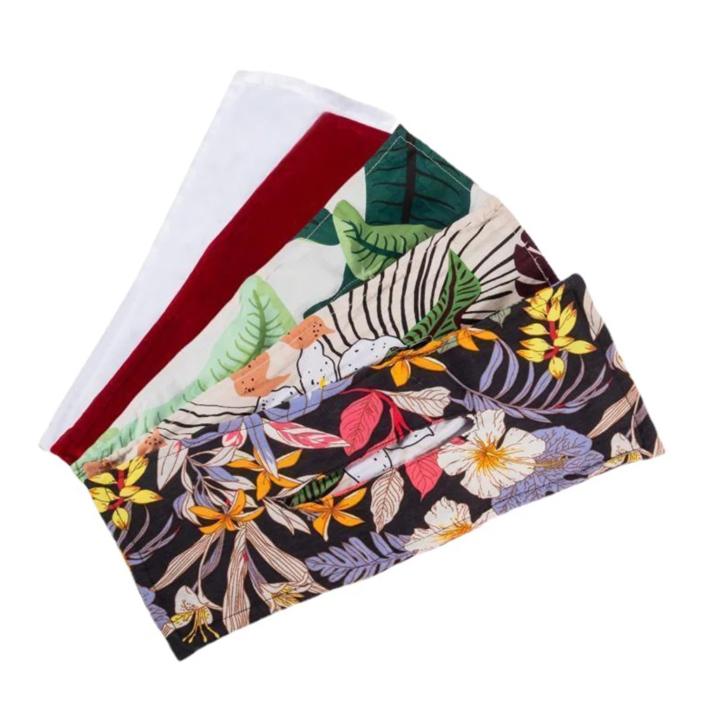

6 Patterns Hair Accessory Headbands Soft&Breathable Headwraps Fashion Printing Hair Accessories for Women's Decor Hair Ties