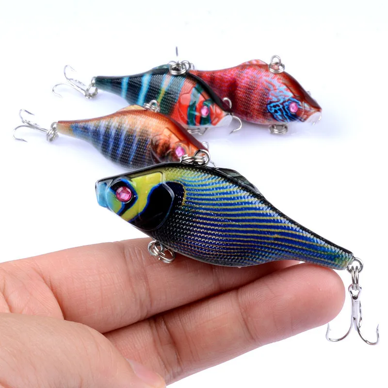 

Bait 6.5cm /12g crank bait small hilsa shad shape hard bait high quality hook false bait