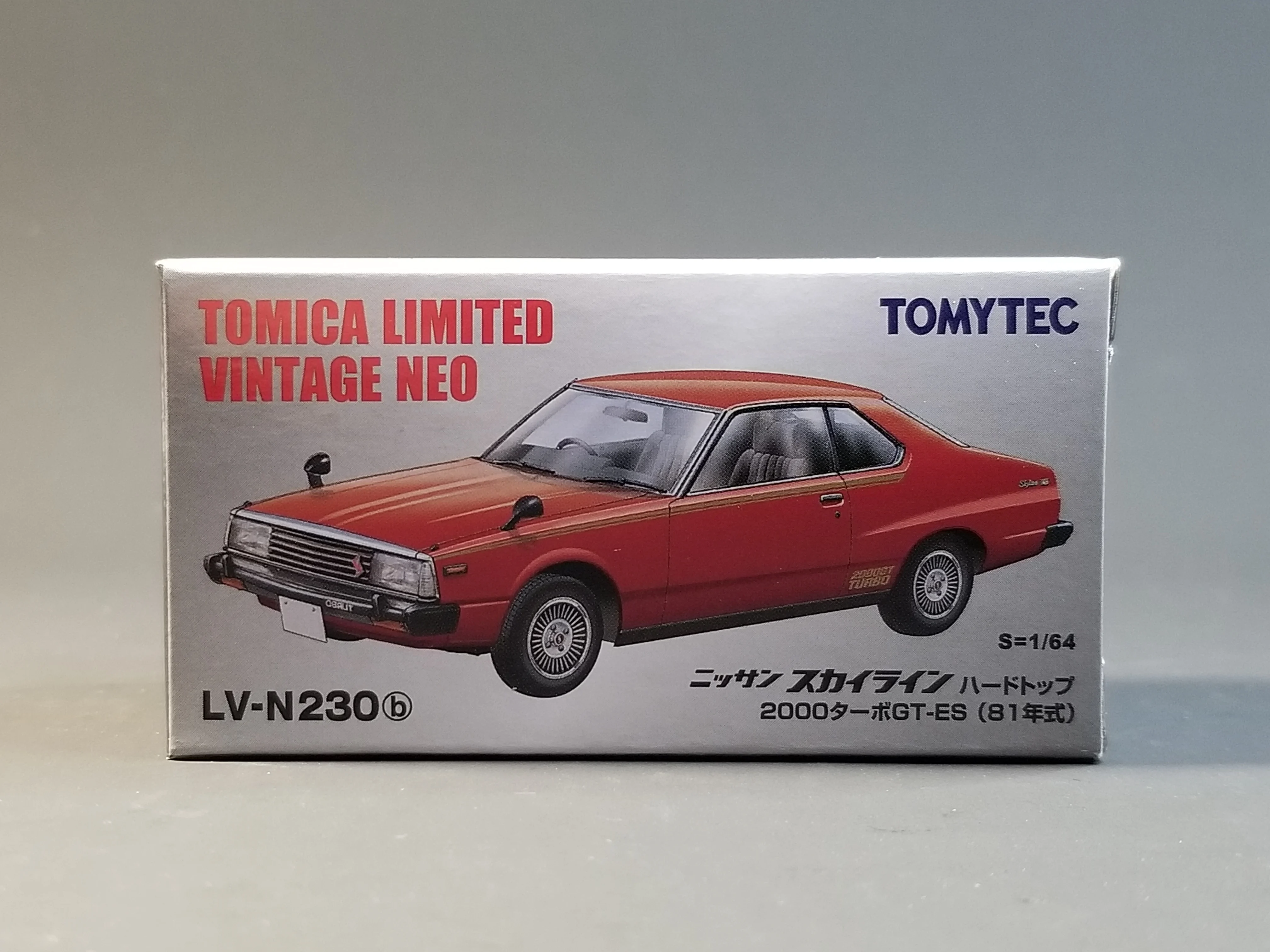 

TOMYTEC TLV 1/64 Nissan Skyline HT 2000 Turbo GT-ES LV-N230b Die Cast Model Car Collection Limited