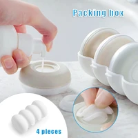 portable travel bottles set 4 in 1 shampoo lotion soap containers dispenser set with carry case free household merchandises
