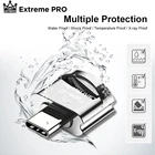 Устройство для чтения карт памяти, TF, Micro SD, OTG, мобильный телефон, подключенное к памяти sd, загрузка песни с адаптером, внешний адаптер типа C