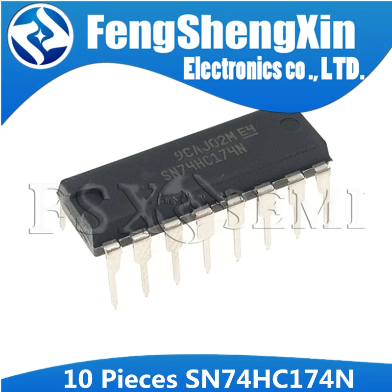 10 шт. Вьетнамки SN74HC174N DIP16 SN74HC174 DIP 74HC174N 16 74HC174 HD74HC174P с шестигранной головкой