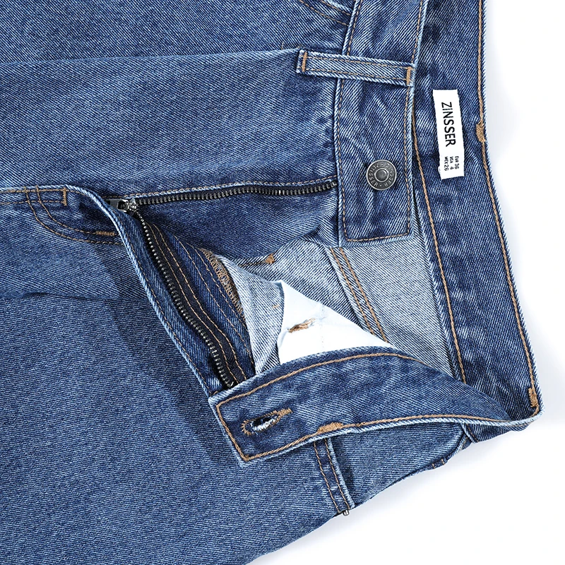 Autumn Winter Women Denim Pant High Waist Loose Comfort 100% Cotton Female Lady Jeans | Женская одежда