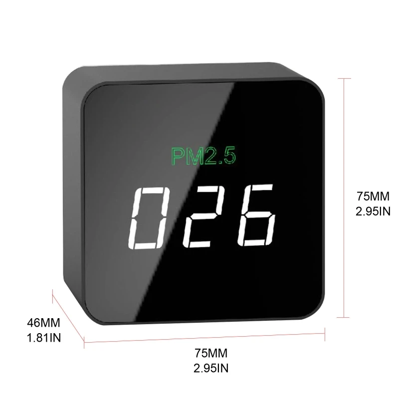 

TVOC, HCHO, OLED Co2
