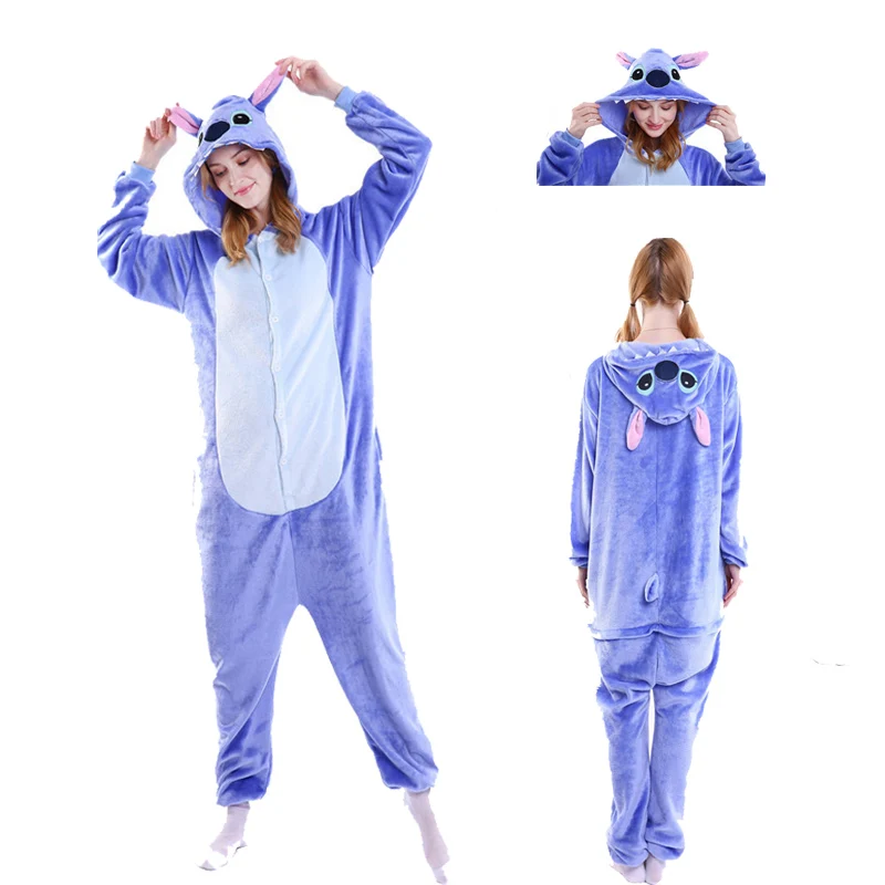 Onesie Оптовая продажа животных кигуруми Хаски звезда Единорог Комбинезоны для