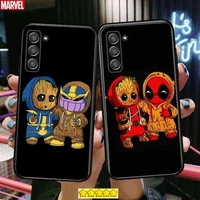 groot marvel phone cover hull for samsung galaxy s6 s7 s8 s9 s10e s20 s21 s5 s30 plus s20 fe 5g lite ultra edge