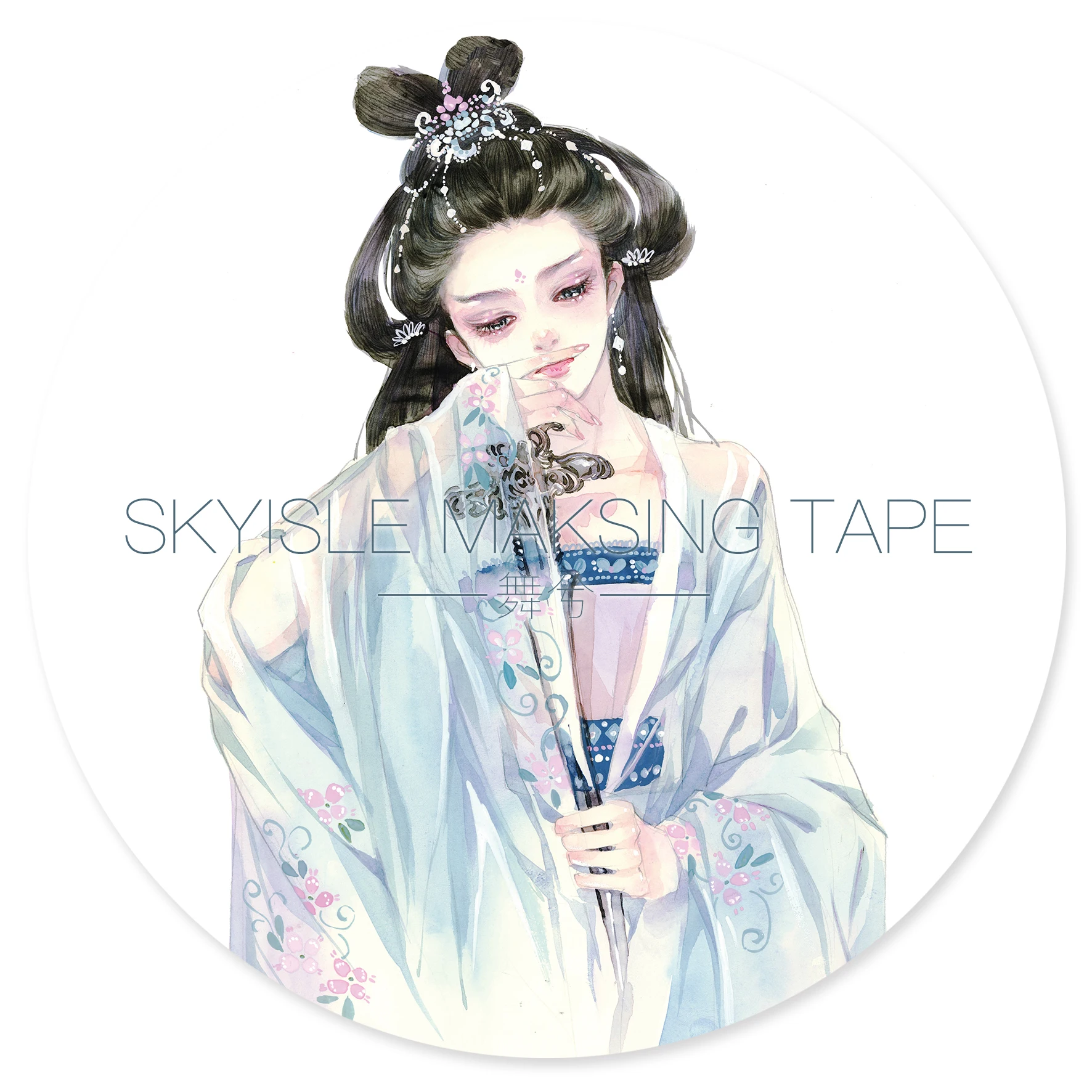 

Vintage Dacing Beauty Special Oil Washi Tapes Bullet Journal Masking Tape Adhesive Tape DIY Scrapbooking Washi Stickers