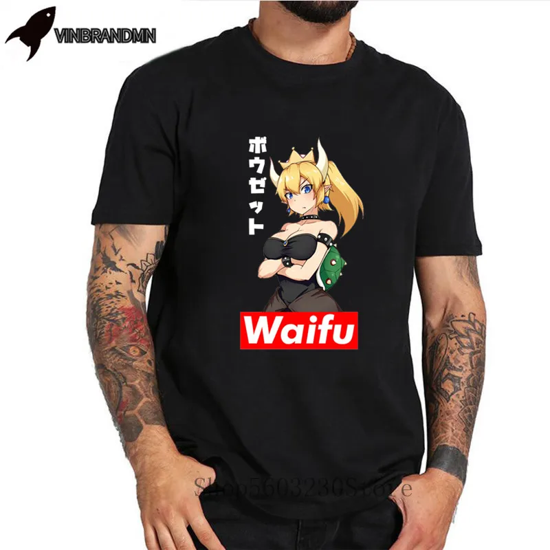 Японская рубашка Waifu homme сексуальные футболки с аниме Ahegao мужские уличные camiseta