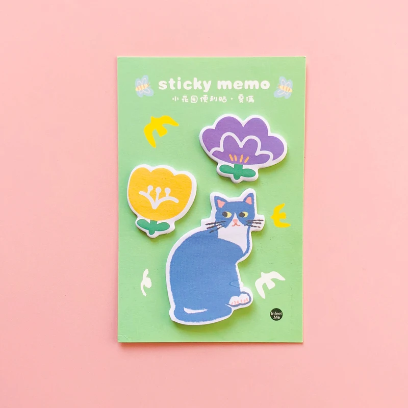 1X хороший день кошка и цветочные сады блокноты канцелярские блокноты|Блокноты| |