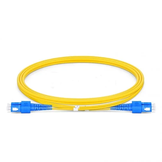 SC UPC Patchcord 1 м до 5 оптический патч корд 2 0 мм ПВХ G657A волоконный Перемычка дуплекс SM