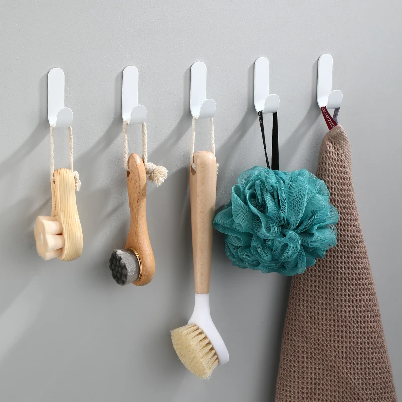 Самоклеящиеся крючки из алюминия для подвешивания настенная вешалка ключей