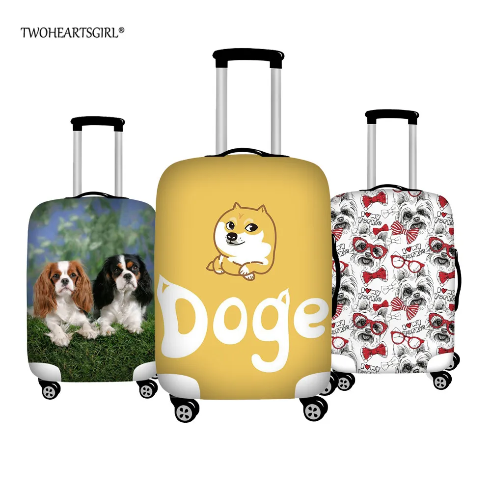 

Чехол для багажника twoheart sgirl, пылезащитный чехол для багажа от корги, йоркширского терьера, пылезащитный чехол, водонепроницаемые чехлы для ...