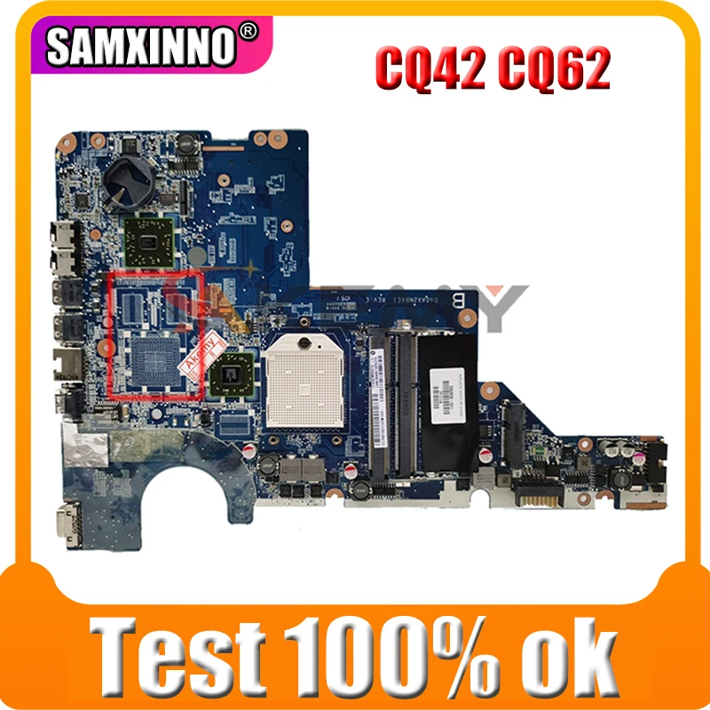 Материнская плата AKemy для ноутбука 592809-001 592809-501 HP Presario G42 G62 CQ42 CQ62 DA0AX2MB6E1