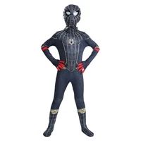 no way home costume cosplay for kids superhero costume for boys halloween costume for kids jumpsuit bodysuit