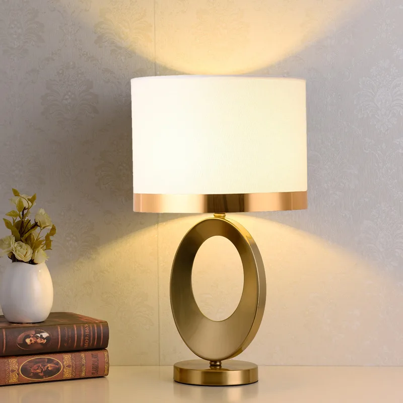 Led table lamp modern luxury bedside bedroom living room study creative simple counter | Освещение