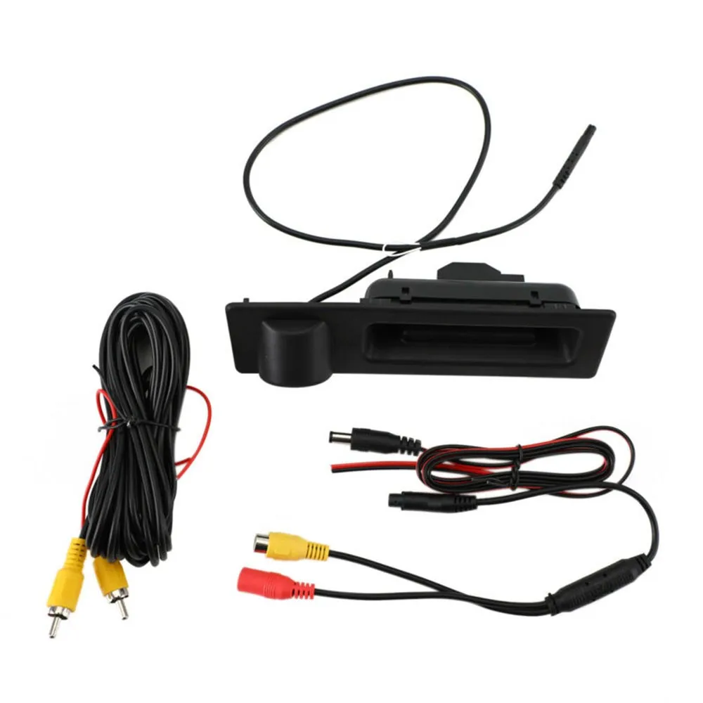

New Car Boot Lid Tailgate Liftgate Push Button For BMW 2 3 SeriesF Series With Camera 7463163 Plastic Black