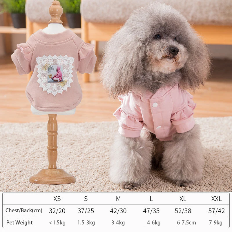 Одежда для щенков кошек животных модный плюшевый свитер одежда собак толстовка