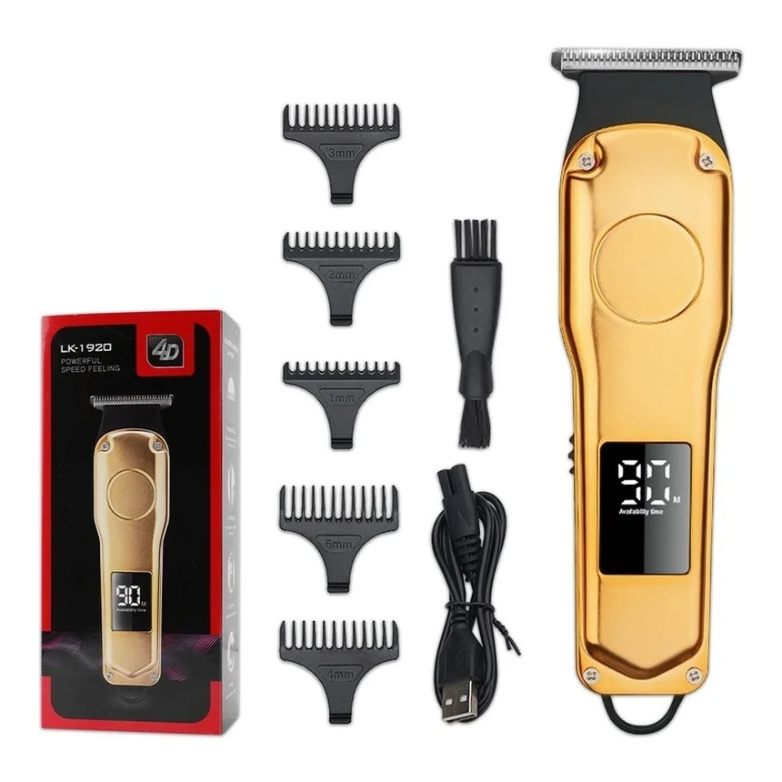

Rechargeable Hair Clippers Men Professional Cordless Hair Clipper Hair Trimmer Hair Cutter Machine Barber Clipper LCD Display