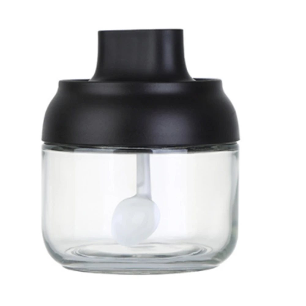 

Transparent Spice Jar Salt and Pepper Seasoning Bottle Kitchen Condiment Cruet Storage Container Glass Seasoning Bottles