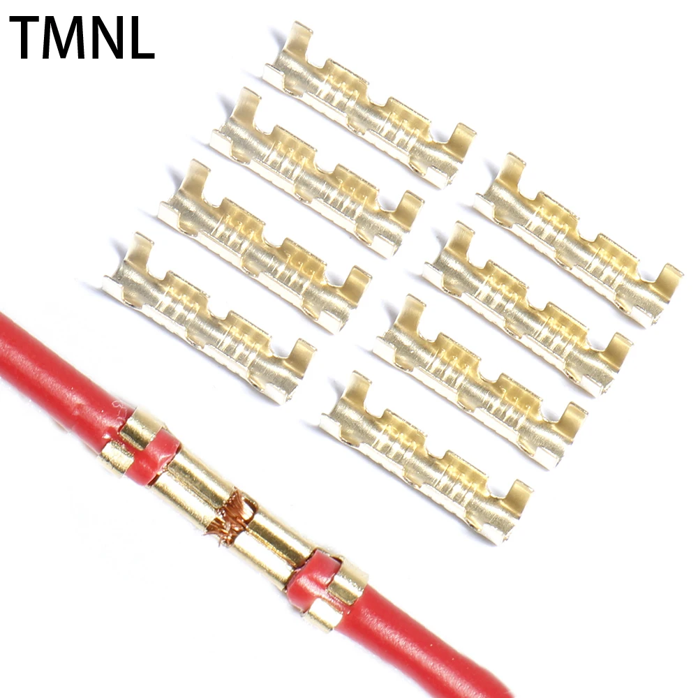 500/1000 шт. U образный терминал холодного соединителя вставок мелкими зубьями