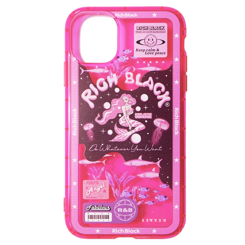 

Mark lona originally designed mermaid phosphor translucent full-wrapped soft shell iphone12promax
