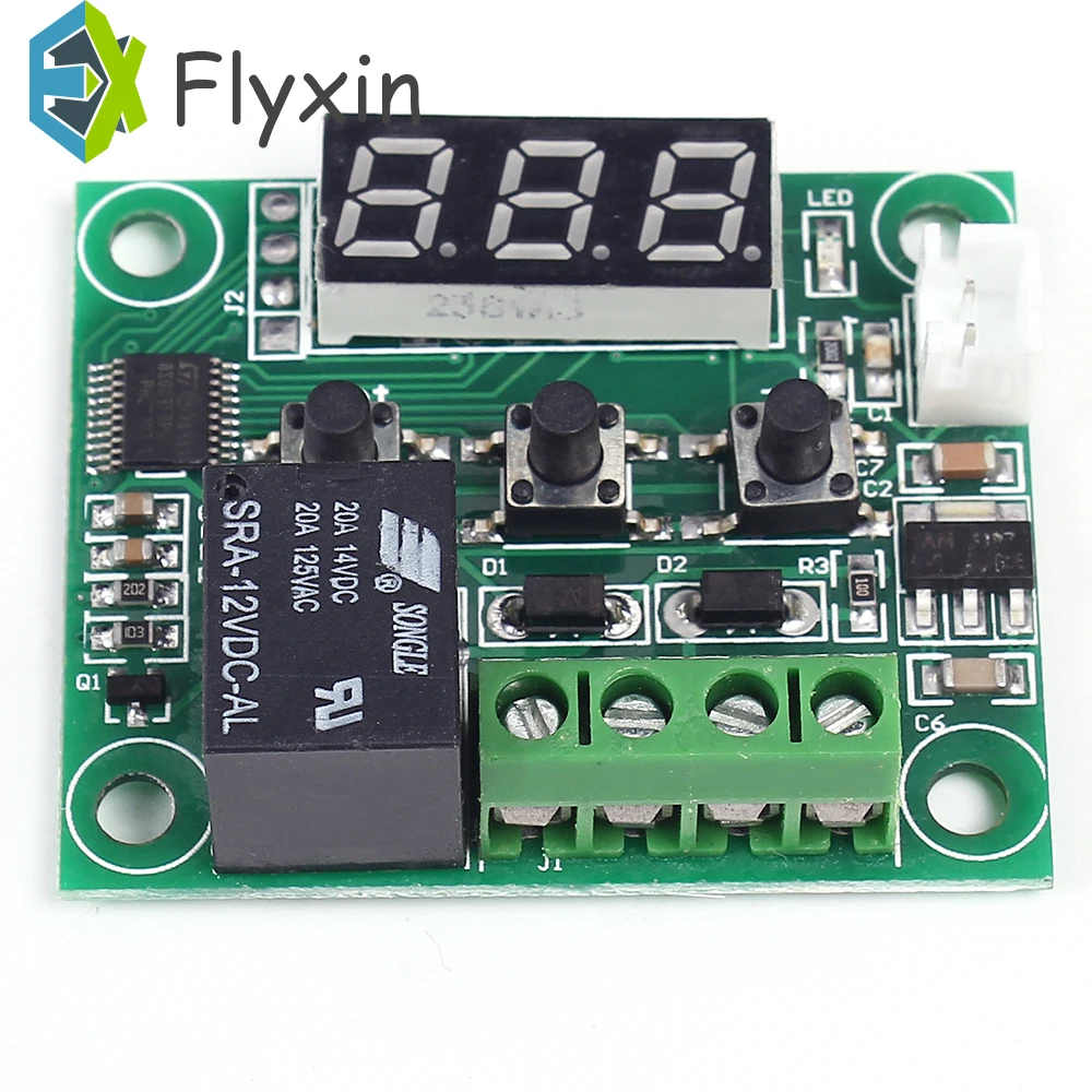 Цифровой светодиодный термостат с красным и синим дисплеем 0 28 дюйма модуль