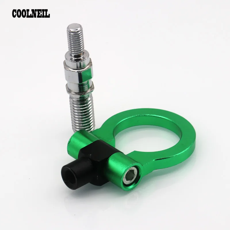 Аксессуары JDM Универсальный Гоночный Буксировочный Крюк спереди и сзади для