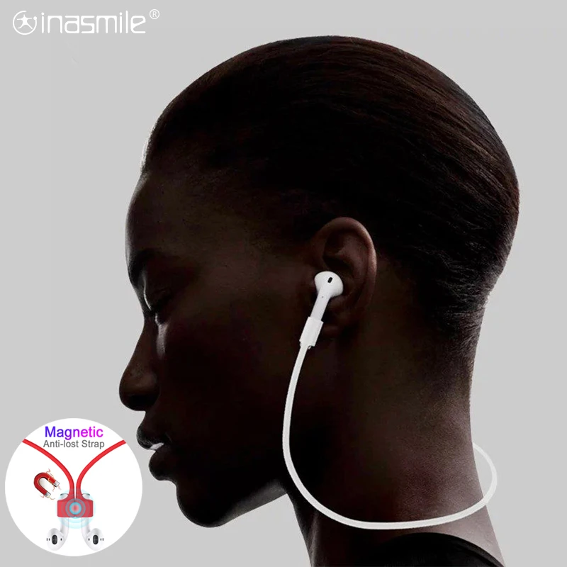 Силиконовый Шнур для наушников Apple iphone X 8 7 AirPods 2 3 pro|Аксессуары наушников| |