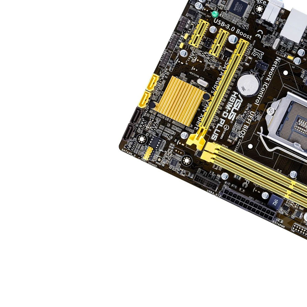 Asus H81M-D PLUS Desktop Motherboard H81 LGA 1150 For Core i7 i5 i3 DDR3 16G SATA3 USB3.0 VGA Micro-ATX Original Used Mainboard |