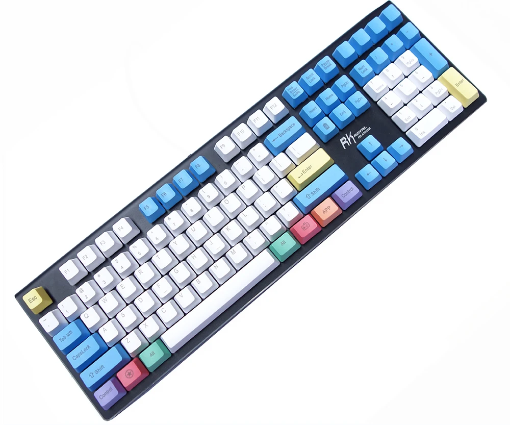 Мел клавишный колпачок от производителя профиль толстый pbt Keyset лазерный гравированный ANSI макет для переключатели Cherry MX механической клавиатуры