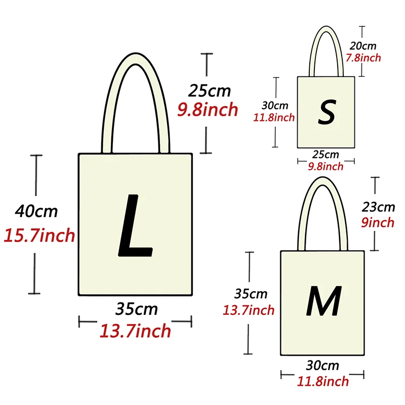 

Shopping Bag Wholesale Thickened Tote Bag Eco Shopping Bag Catton Canvas Women Students Linen Shoulder Bag 40x35cm 35x30cm Lots