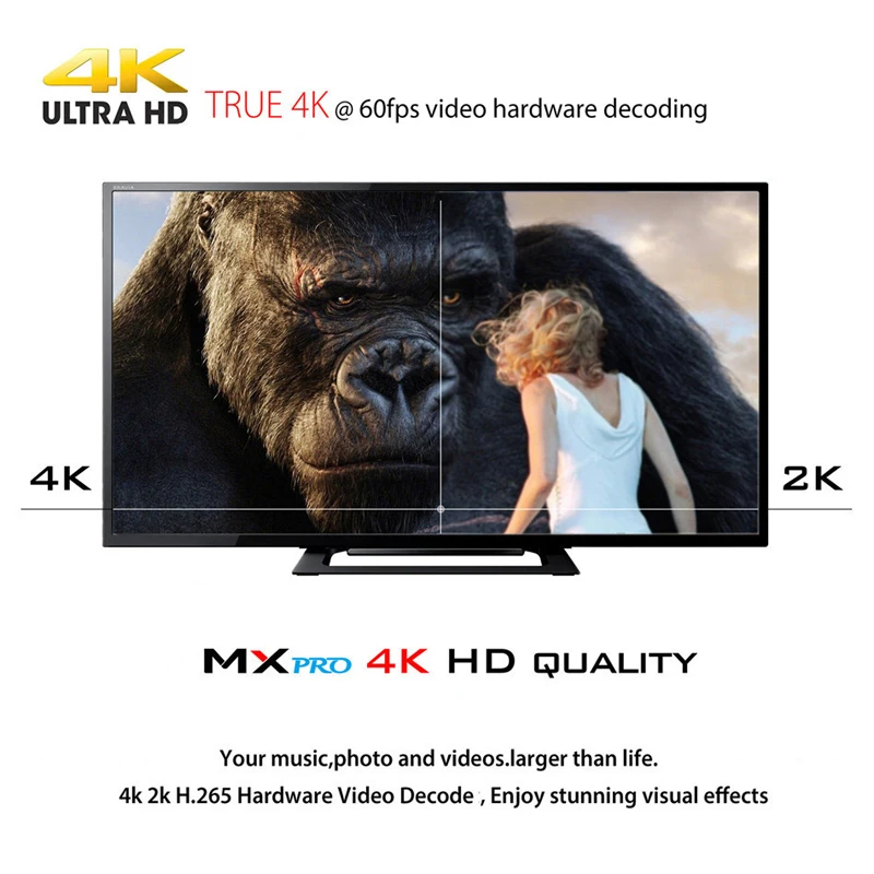 ТВ приставка JKING MX PRO Android 7 1 4 ядра 2 ГБ/16 ГБ ГГц|ТВ-приставки и медиаплееры| |