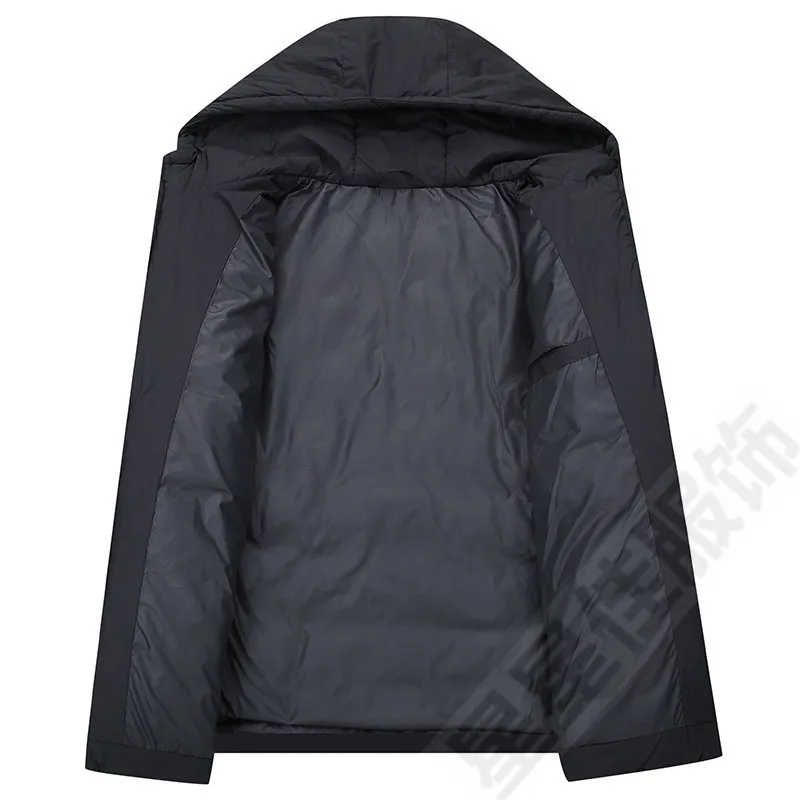 Большие размеры 8XL 6XL 5XL 4XL модные зимние мужские Длинные парки мужская куртка с