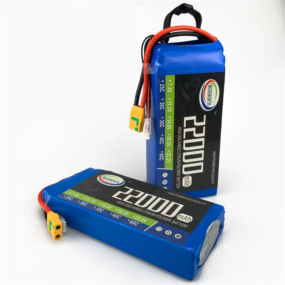 6S 22 2 V 22000mAh 25C новые батареи RC LiPo батарея для дрона вертолета самолета Multirotor