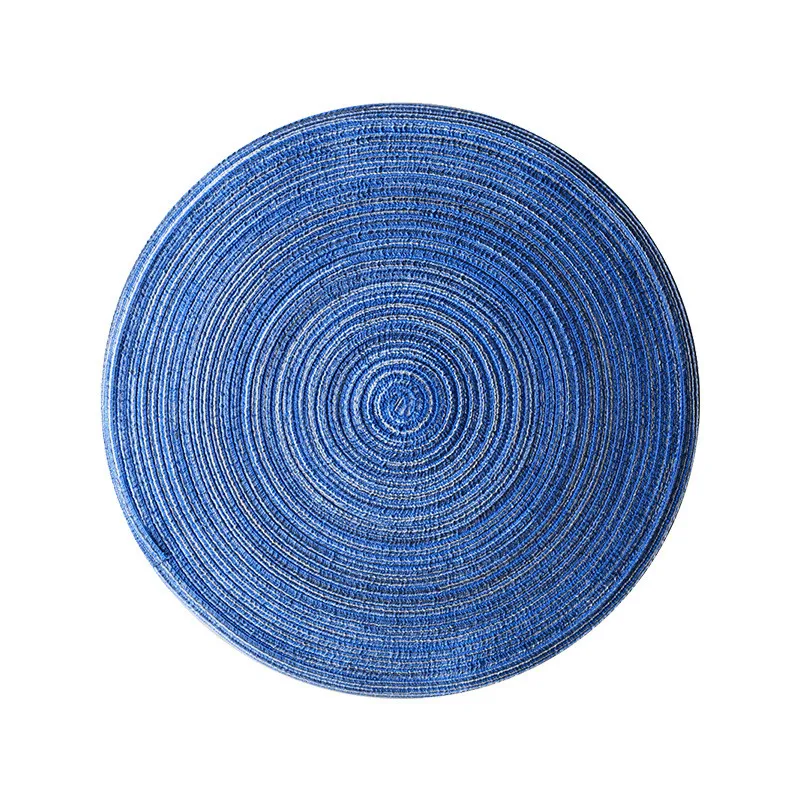 Скатерть ручной работы нескользящая посуда круглая подстилка с горячей резьбой