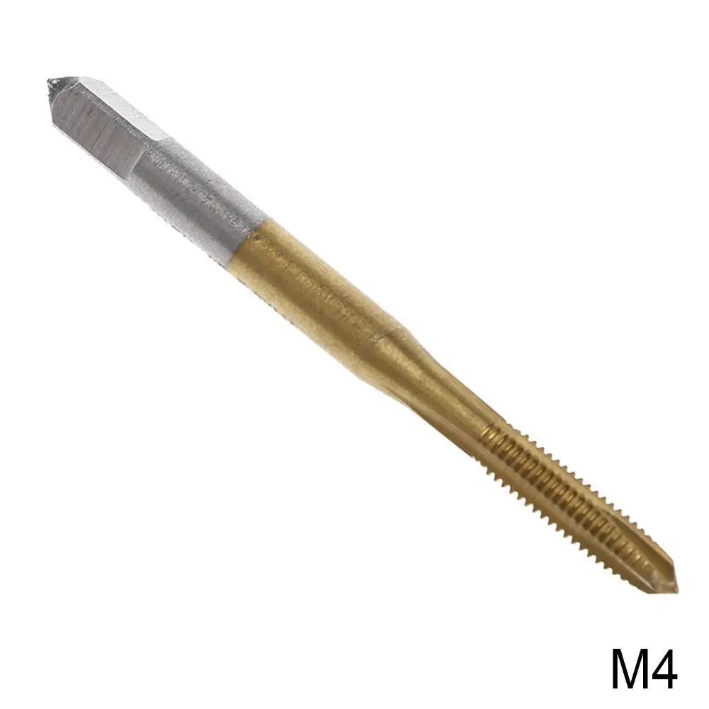 

M2/M2.5/M3/M3.5/M4 HSS Metric Straight Flute Thread Screw Tap Plug Tap F7I7
