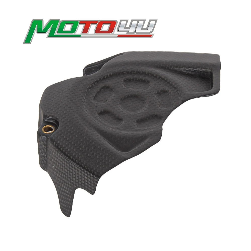 

Матовая крышка звездочки из углеродного волокна для Ducati Diavel 1260/1260S 2019-2020, аксессуары для мотоциклов, защитная крышка