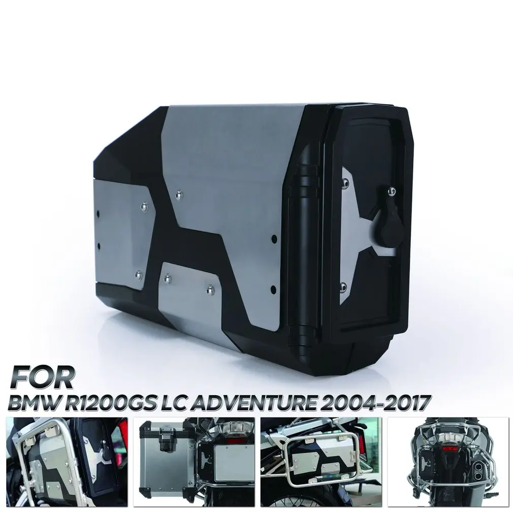 

Ящик для инструментов R1250gs R1200gs Lc и Adv Adventure 2002 2008 2018 для R 1200 Gs левый боковой кронштейн алюминиевый ящик